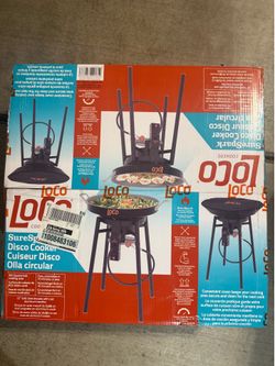 Loco 22 in. Disco Cooker