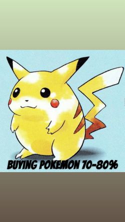 Buying pokemon 70-80%