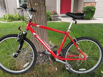 SCHWINN FRONTIER, red & black, 19" frame
