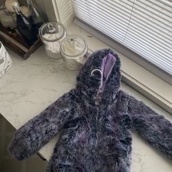 American Widgeon Size 6 Faux Fur Cozy Jacket 