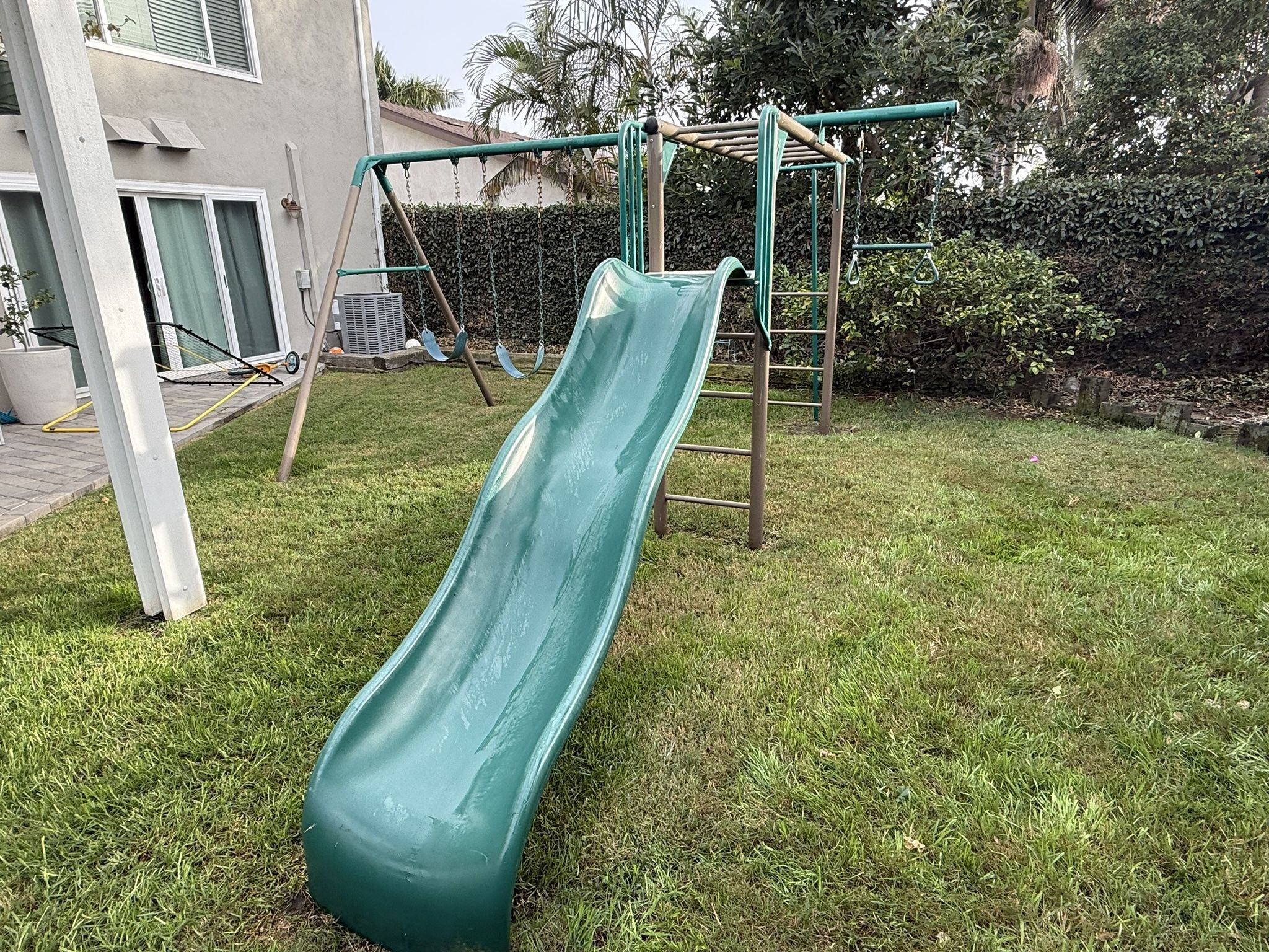 Lifetime Swing Set/ Playset/ Slide And Monkey Bars-$750
