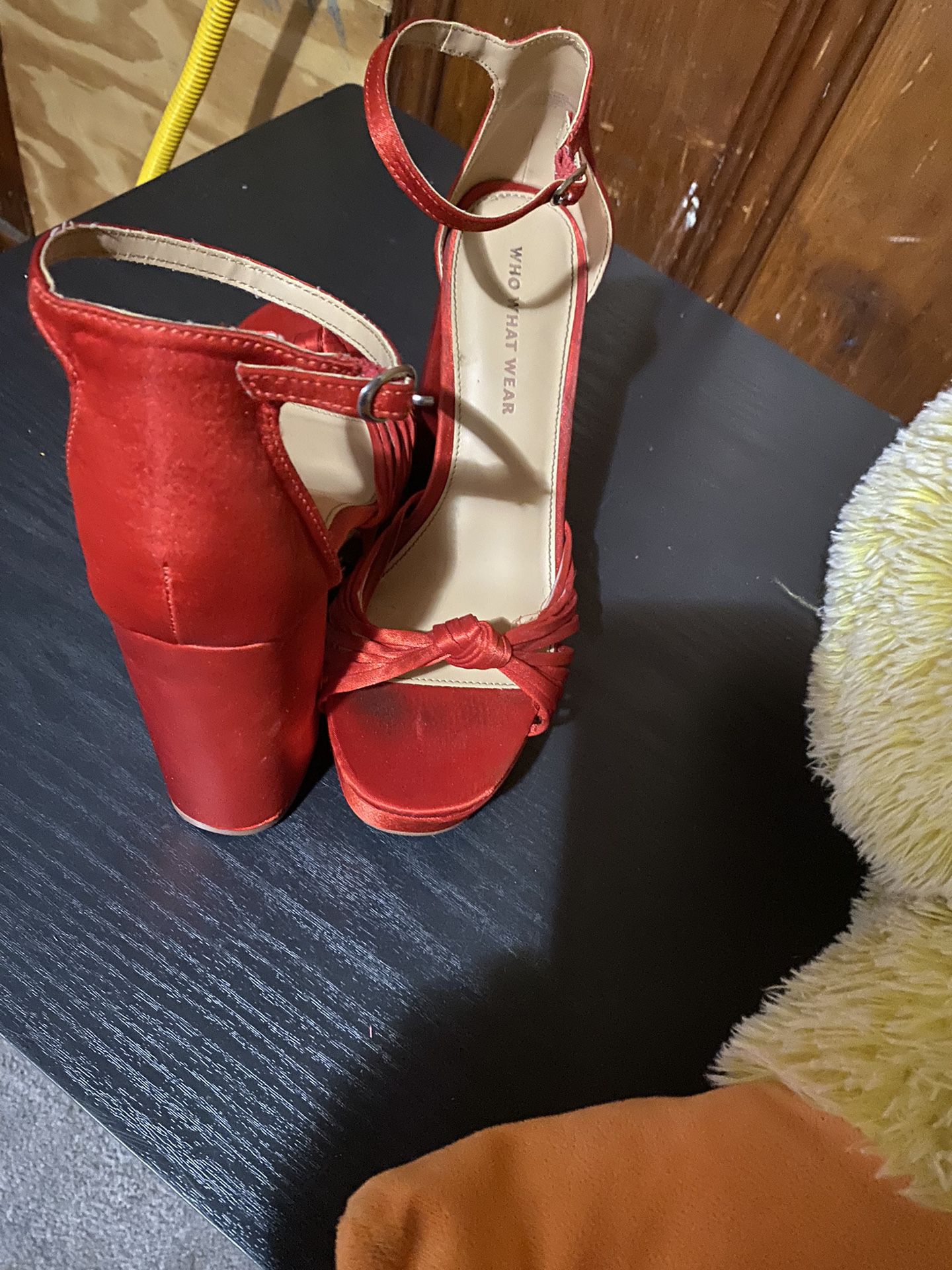 Red High heels 