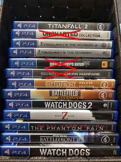 PS4 Game Lot