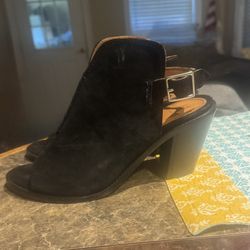 Fry Peep Toe Boots As 8.5