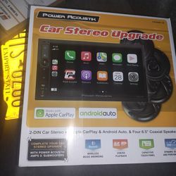 Brand New Power Acoustik Car Stereo Upgrade Package 