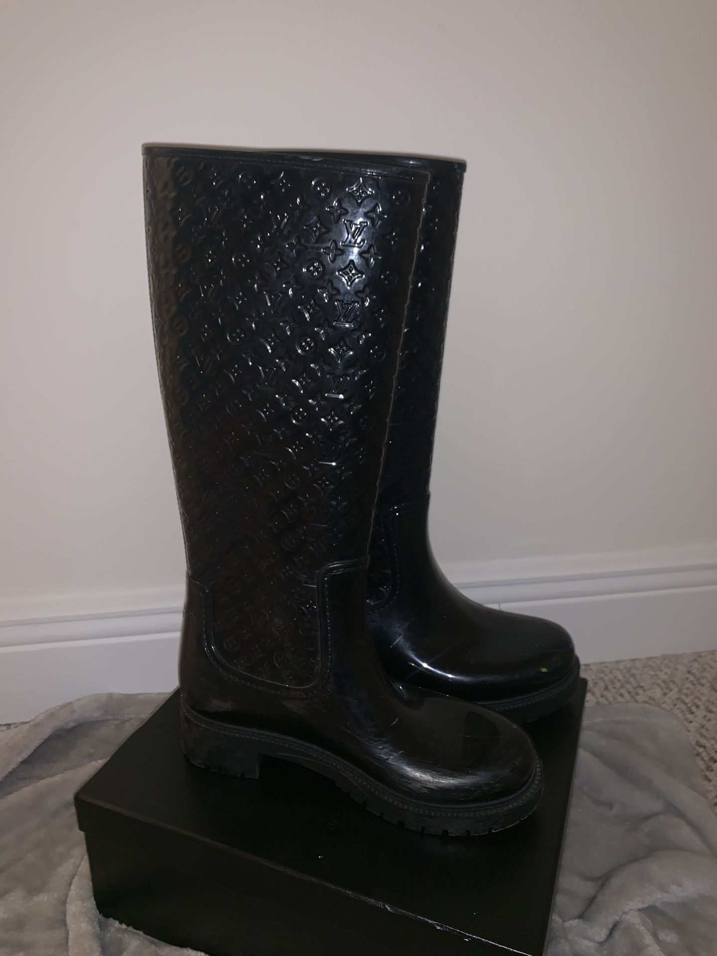 Louis Vuitton rain boots