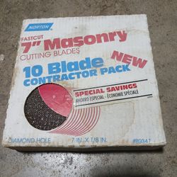 Masonry Blades 