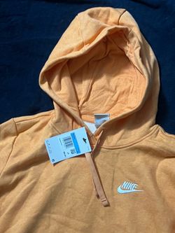 Nike Pullover Hoodie Orange with Tags