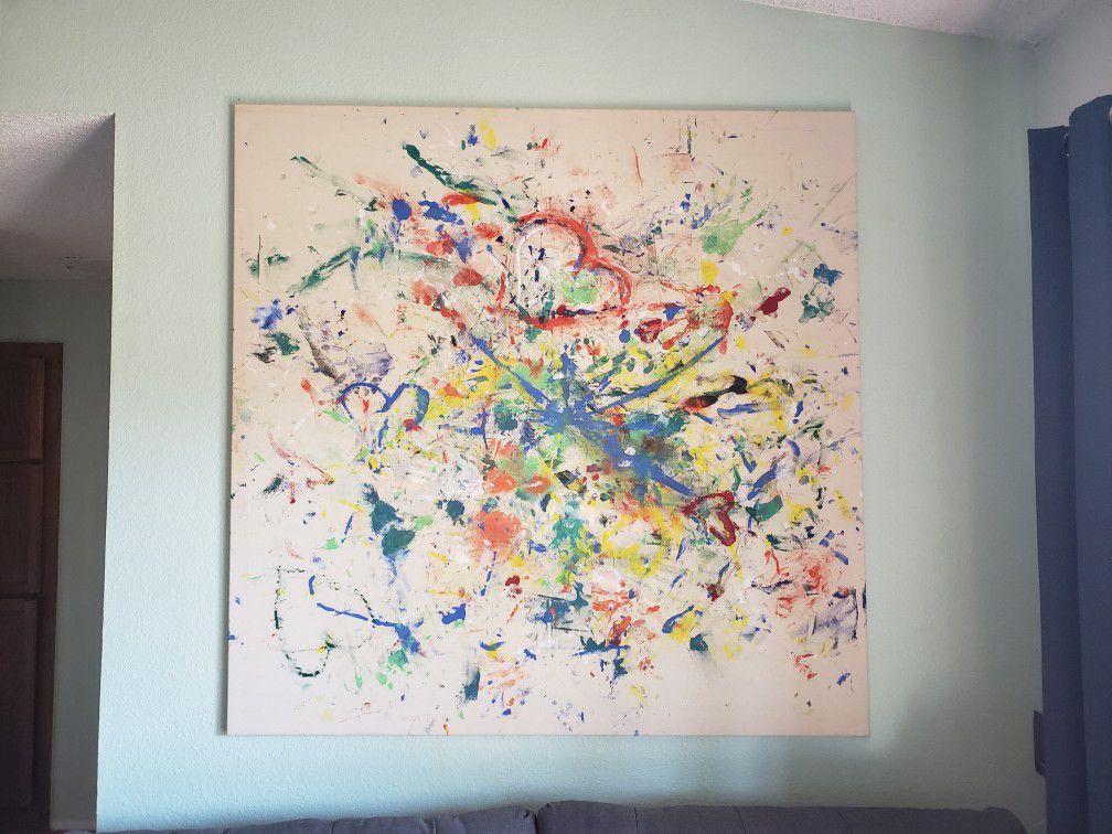 Large abstract art