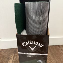 ⛳️ Callaway Deluxe Putting Mat – 14” x 8’ – Brand New! ⛳️ $40 OBO
