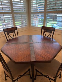 Ashley Furniture Wooden Dining Table Set