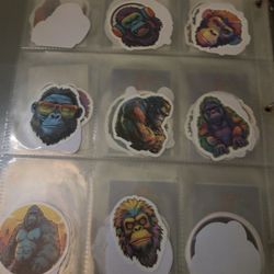 Gorilla Stickers 