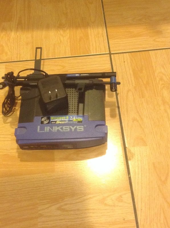 Linksys router