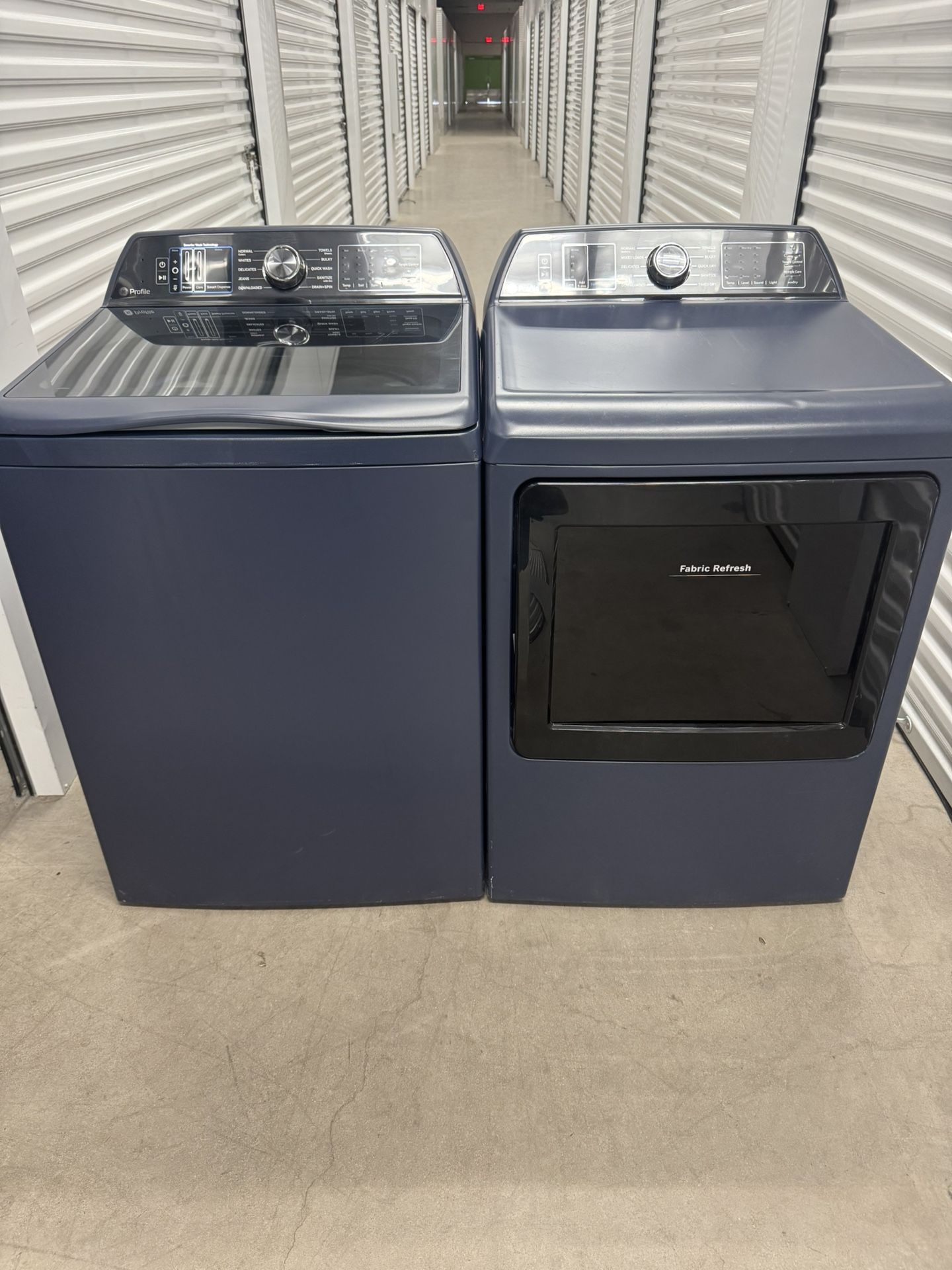 GE Washer And Electric Dryer