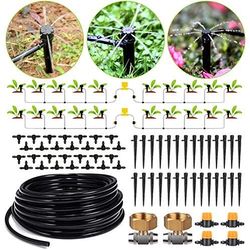 HIRALIY 45.9FT/14m Drip Irrigation Kits