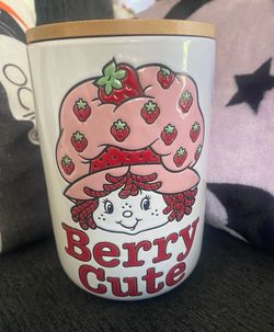 Strawberry Shortcake 'Berry Cute' Ceramic Canister