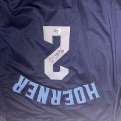 Chicago Cubs Nico Hoerner Autographed Jersey 