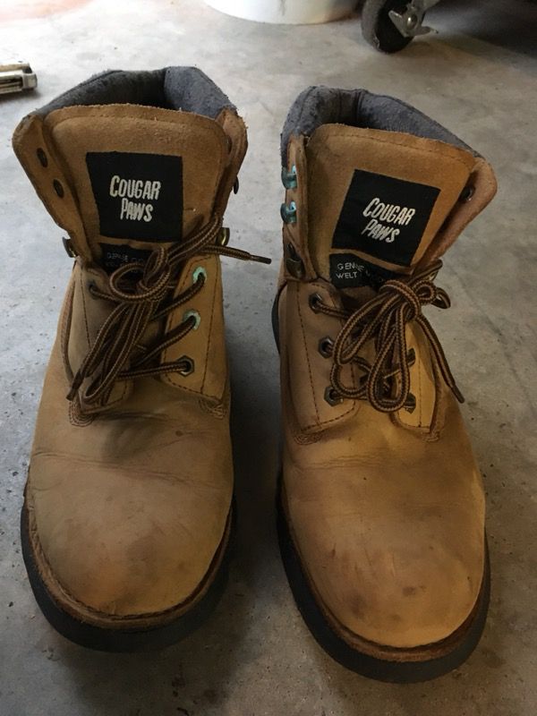 Cougar Paws Leather Men’s Boots size 11 for Sale in Houston, TX - OfferUp