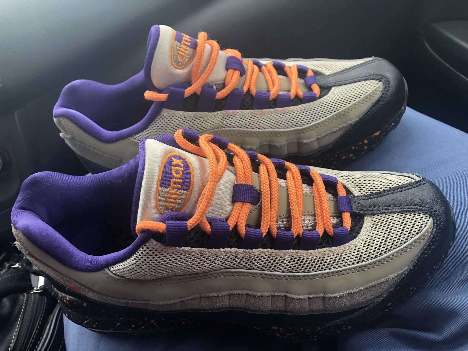 Nike Air Max '95 GS ACG Mowabb OG Purple/ Orange/Beige Lebron