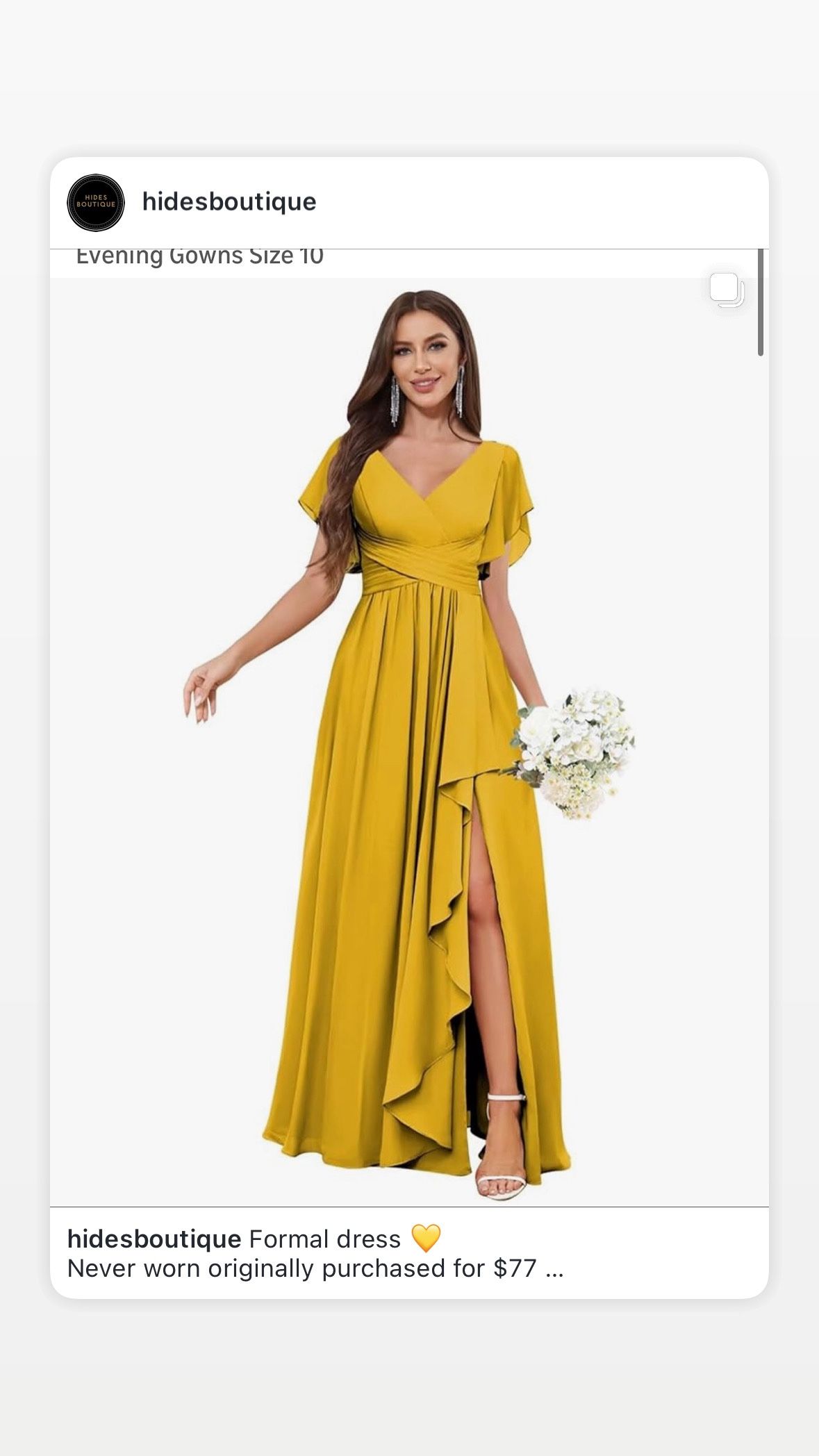 Size 10 Formal Dress