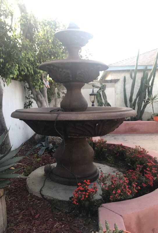 Outdoor fountain