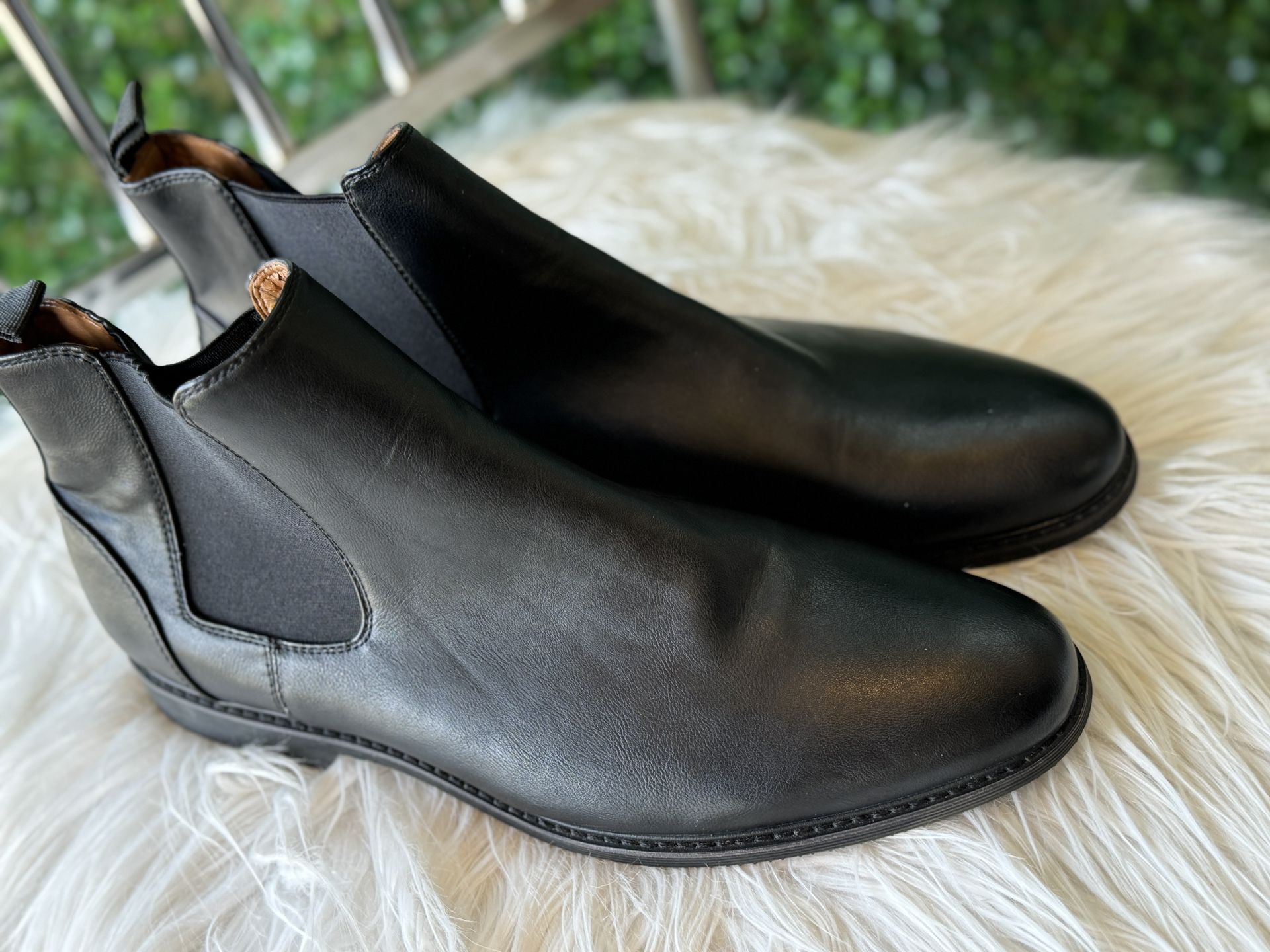 New Mens Aldo Black Boots Size 13