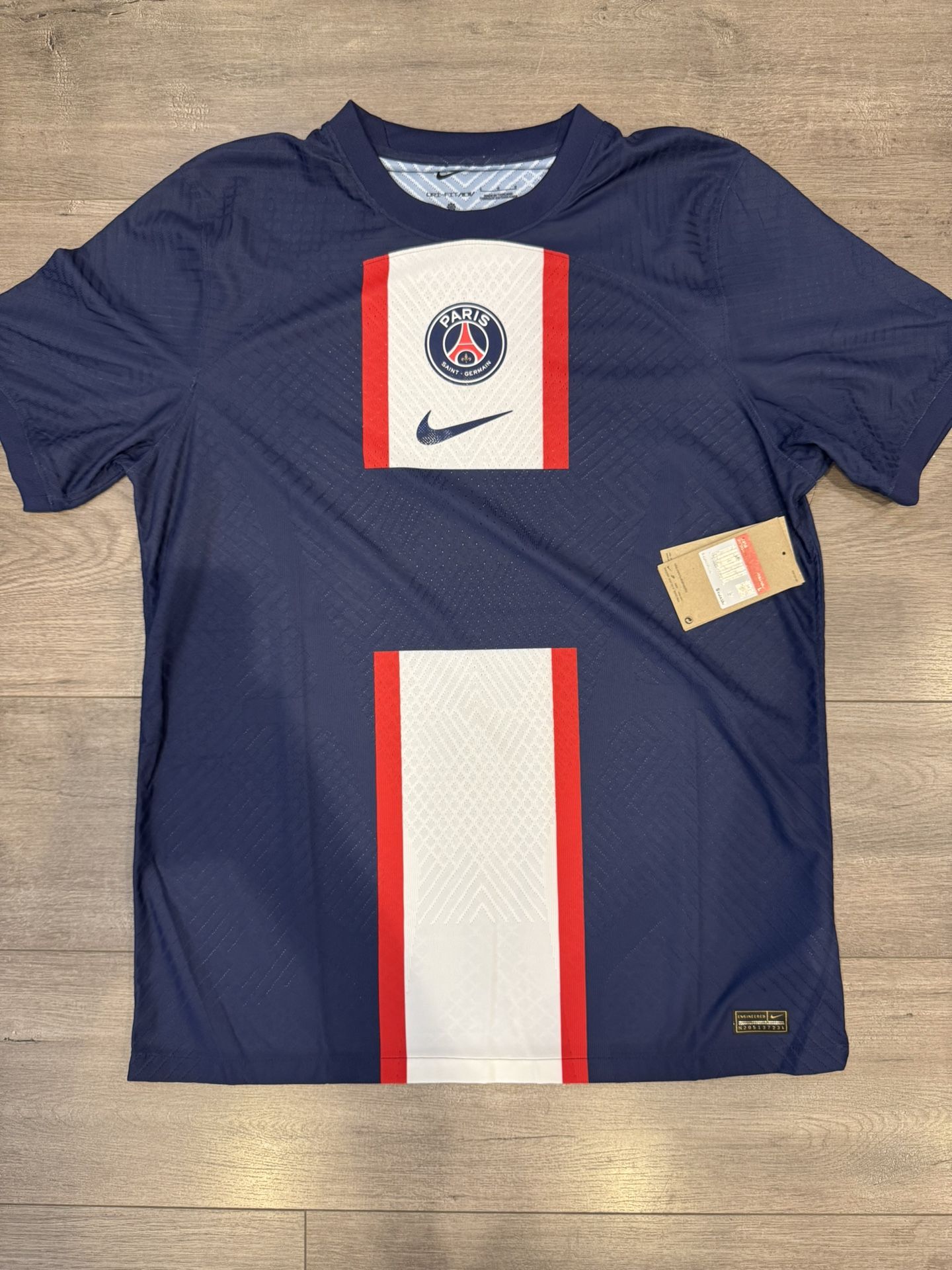 Nike PSG Soccer Jersey Size Large Men Authentic Players Version