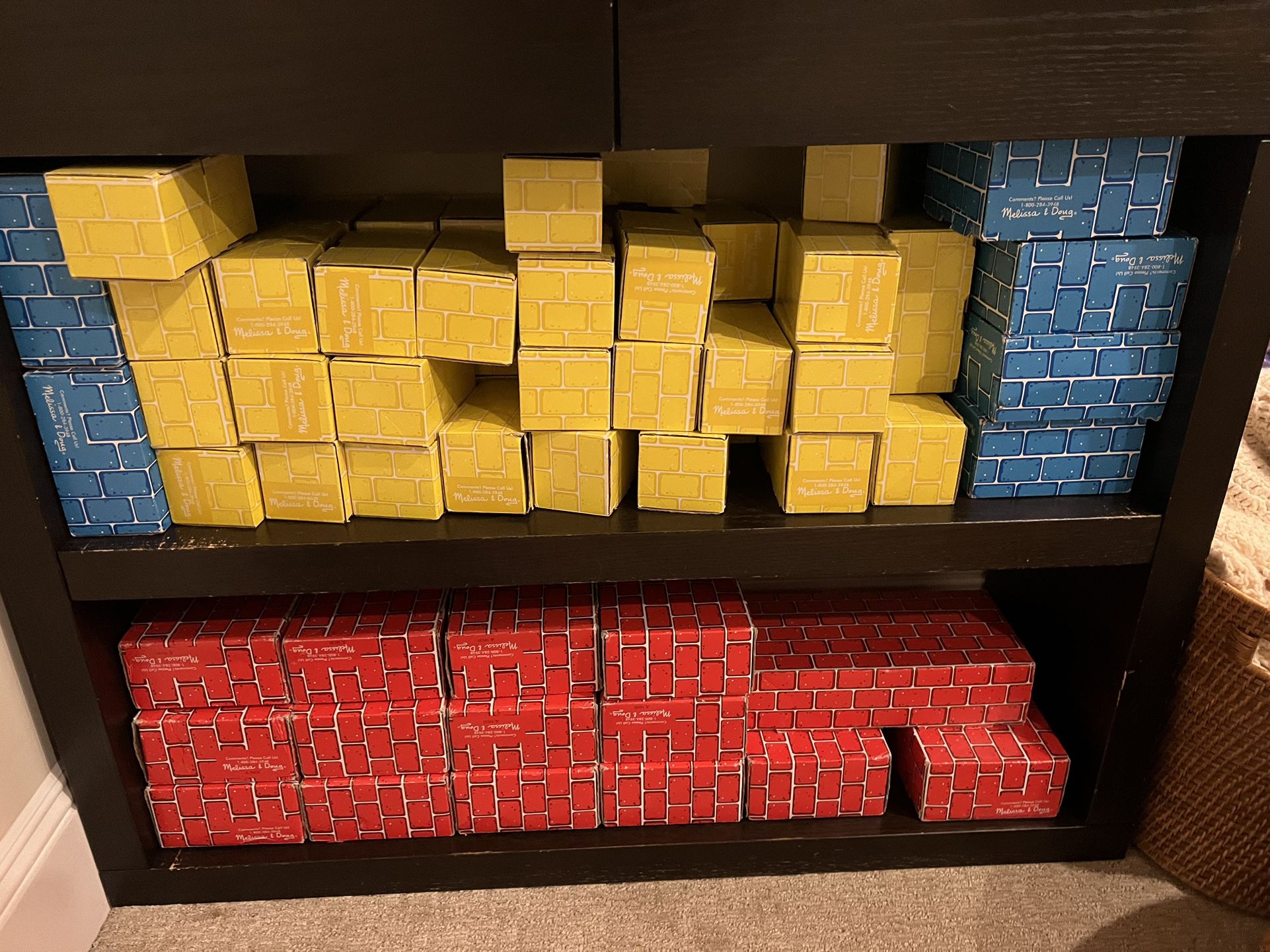 Melissa & Doug Jumbo Cardboard Blocks Set (x2)