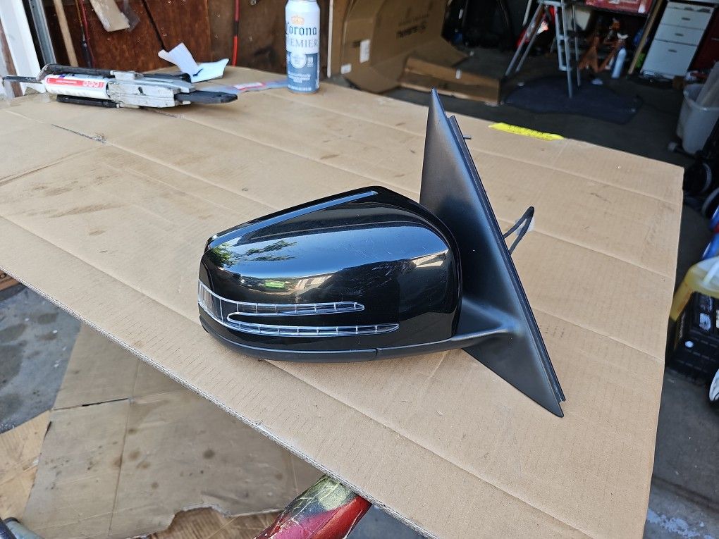 2010 TO 2012 MERCEDES BENZ GLK350 POWER SIDE VIEW MIRROR RIGHT PASSENGER COLOR BLACK