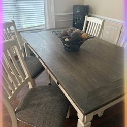 Dining Room Table With 6 Chairs