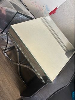 Small Glass Side Table
