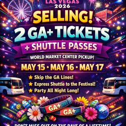 EDC Las Vegas + Shuttle Passes