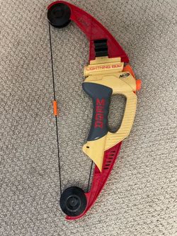 Nerf mega (bow and arrow)  “lightning bow” 1x shot with built in scope