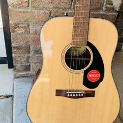 Fender CD-60 Dreadnought Acoustic Guitar 