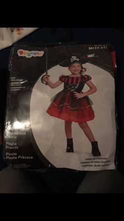 Pirate costume 3t-4t