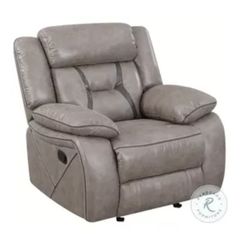 Tyson Gray Glider Recliner