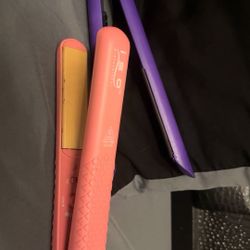 2 Straighteners for sale one pink & one purple 