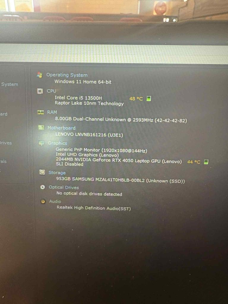 Lenovo LOQ 15IRH8