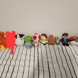Peluches 2 $ Each