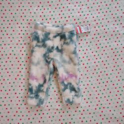 Cat & Jack Toddler Girls' Soft Fleece Pull-On Joggers W/ Pockets Tie Dye 18M