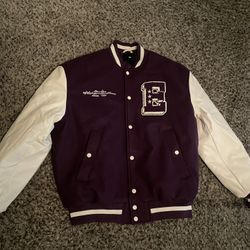Purple Varsity Jacket Y2K VINTAGE