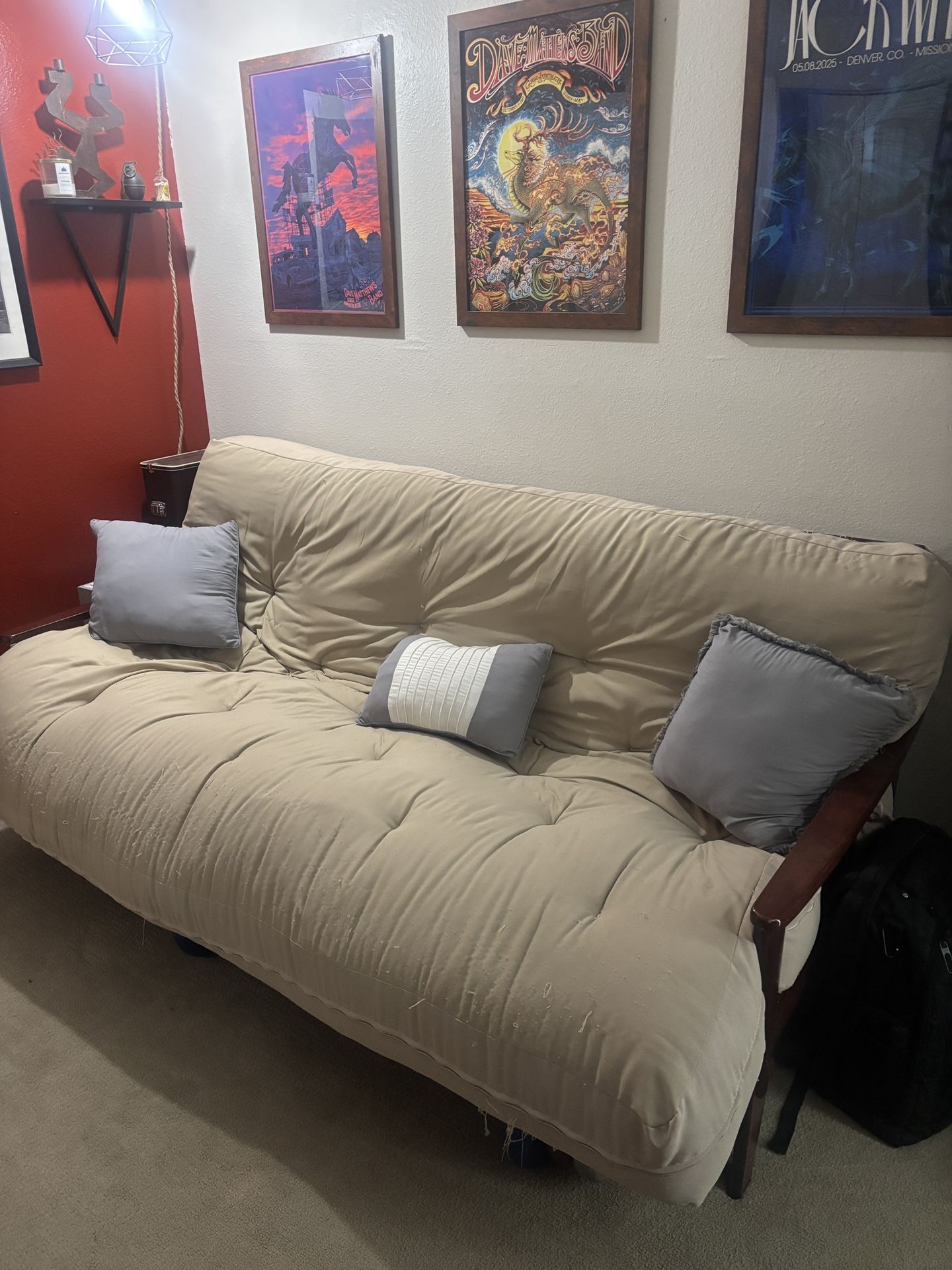 Queen Futon and Mattress