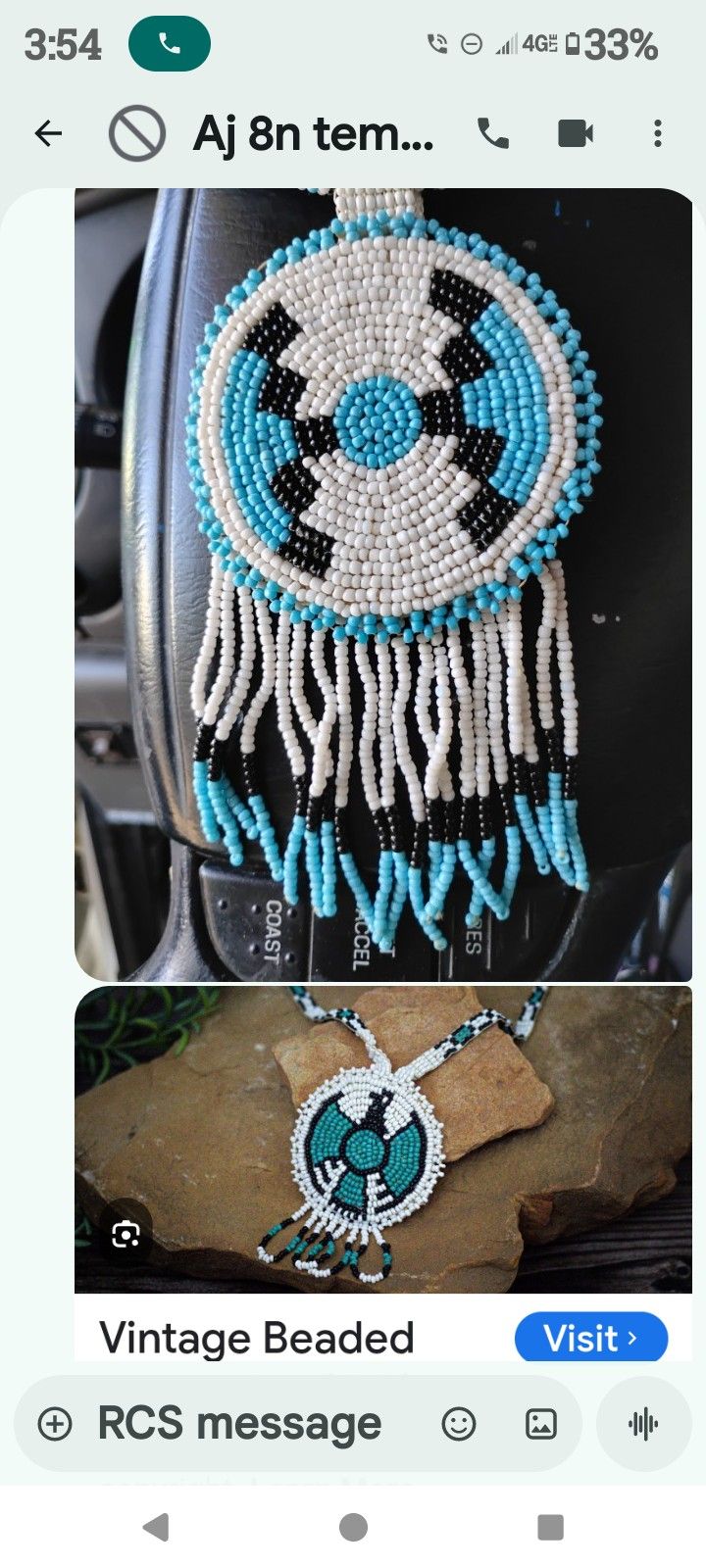 Native Beaded Necklace
