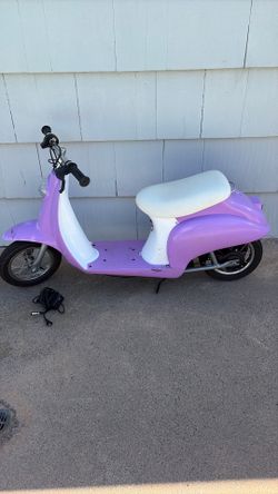 Razor Purple Moped