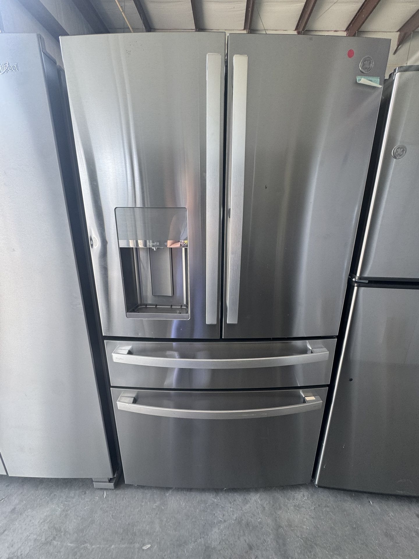 Refrigerator New Open Box Some Dents