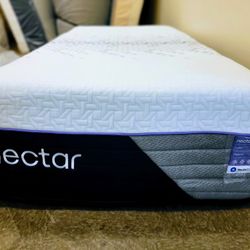 Nectar Luxe Hybrid Twin XL Mattress With Cooling Technology Bed