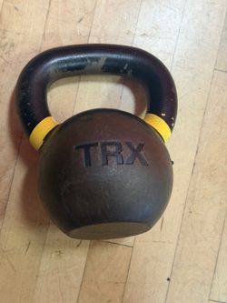 TRX 16kg (35.2lb) Kettlebell – Rubber Coated, Good Condition