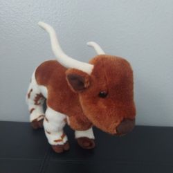 Douglas Cuddle Toys Longhorn Bull Plush Stuffed Animal 2014 Steer