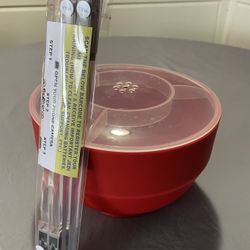 Lightsaber Chopsticks & Popcorn Popper Maker Collapsible Bowl