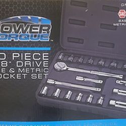 Power Torque 20 piece 3/8 
